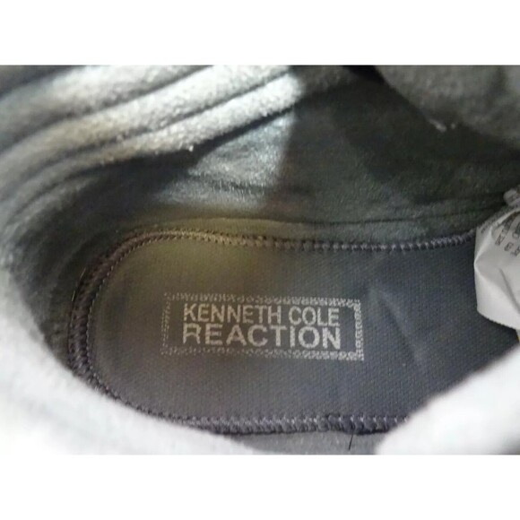 Kenneth Cole Reaction Miracle Le Grey Men's Size 13 Gray Leather Fashion Boots - Picture 8 of 9